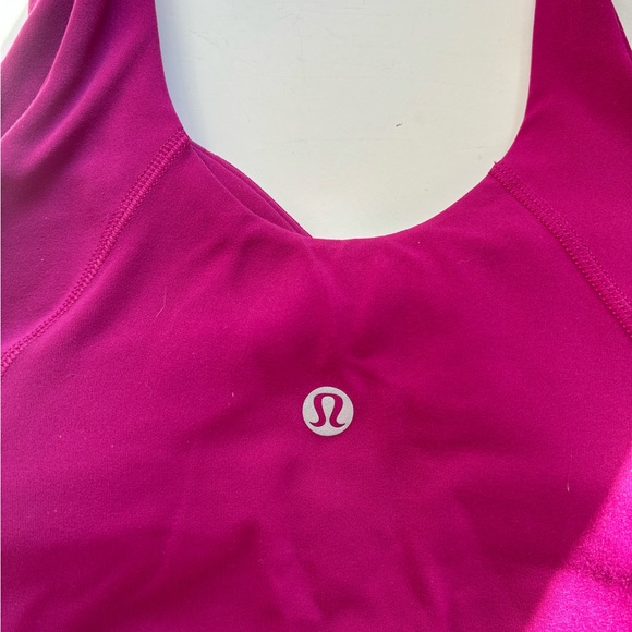 Magenta Lululemon Align tank - Picture 3 of 4
